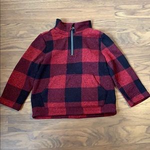 Quarter zip pullover. Old Navy 2T toddler boy.